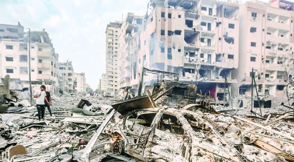 加沙地带遭遇数千炸弹轰击，巴以冲突经历“血腥一天”！