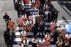 日本横滨：成人之日