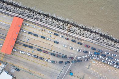 新华全媒+丨海南：海口三港迎来节前出岛高峰