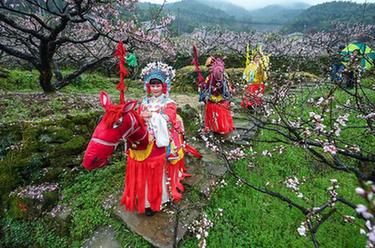 美丽山乡千亩山花迎客来