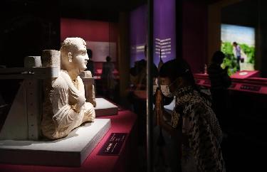 “叙利亚古代文物精品展”亮相广东省博物馆