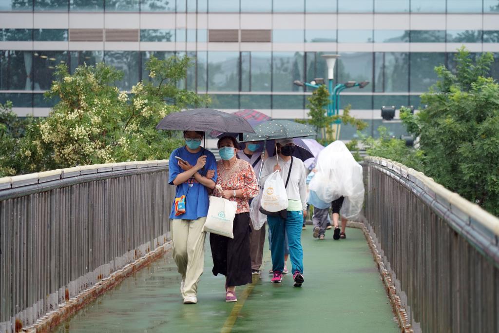 北京迎来降雨