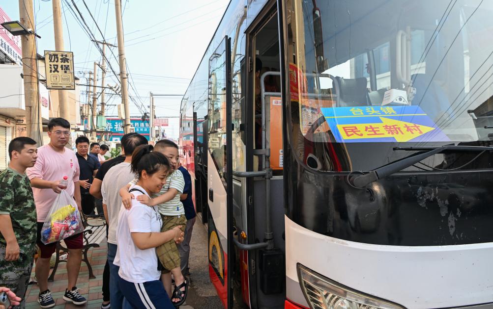 新华全媒+丨天津市静海区已完成东淀蓄滞洪区内3万余人安全转移