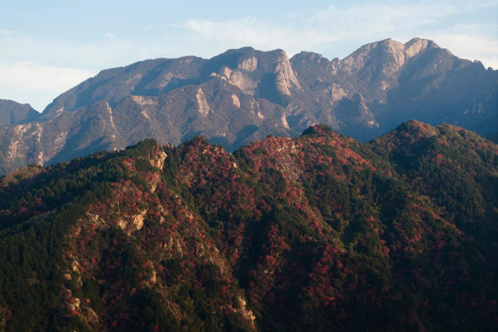 秦岭秋色