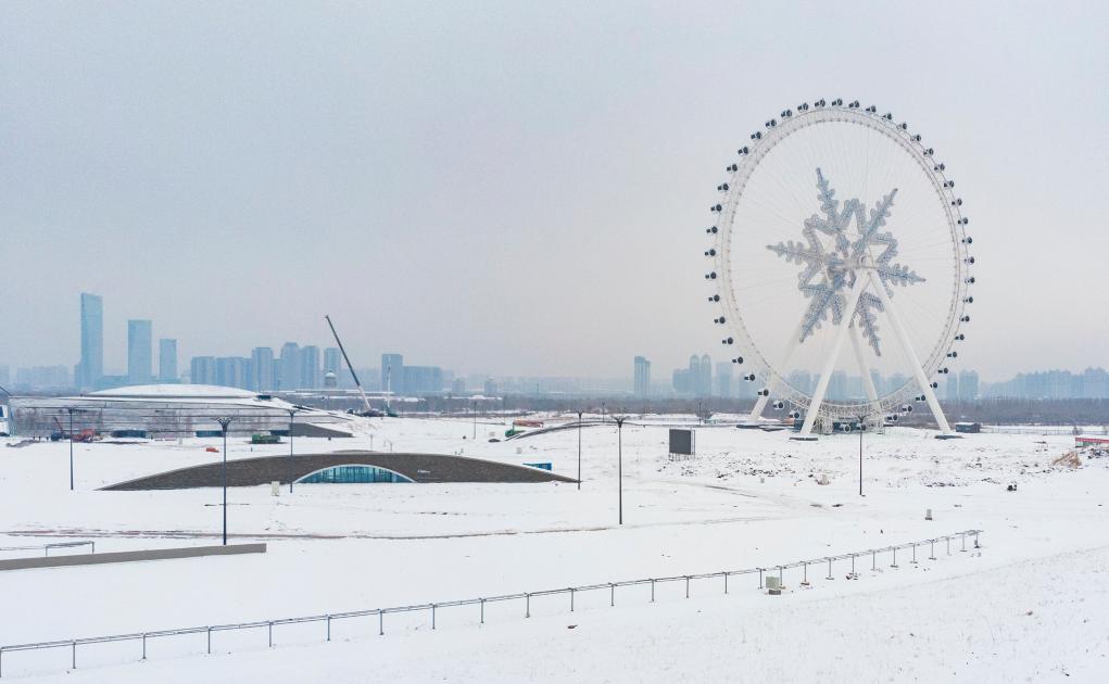 雪后冰城换银装