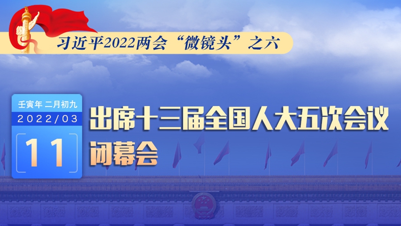 习近平2022两会“微镜头”