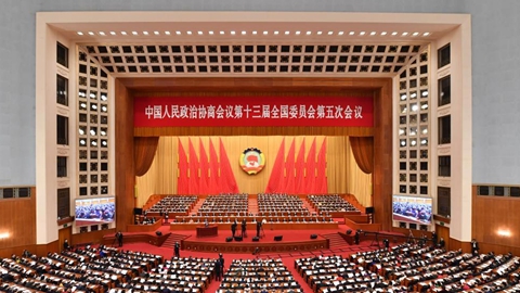 全国政协十三届五次会议第二次全体会议