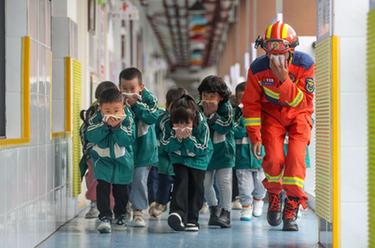 国际减灾日 安全进校园