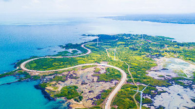 海南环岛旅游公路儋州段现雏形